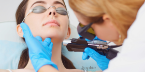 Laser gezicht verminderen rimpels en acne littekens